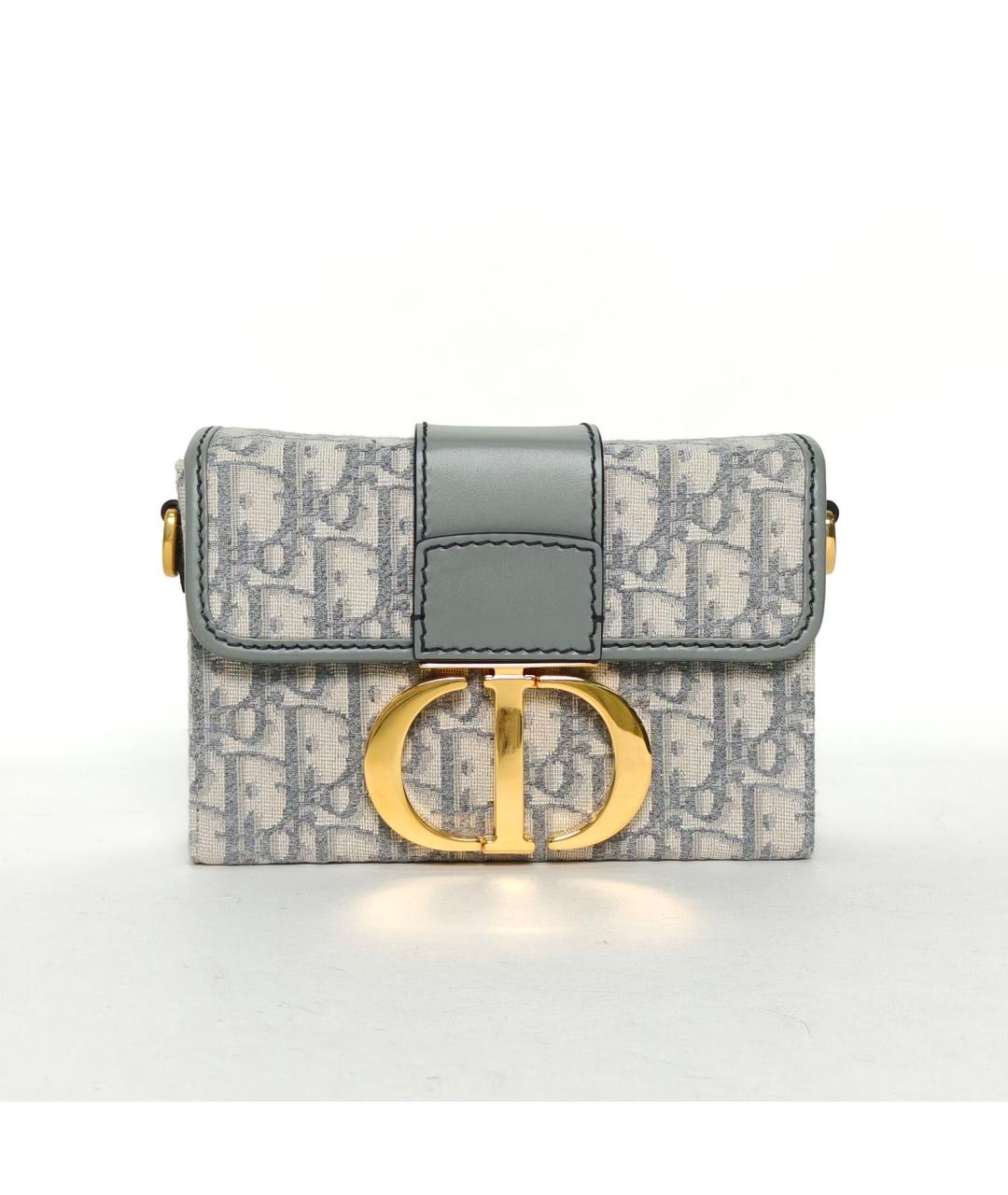 CHRISTIAN DIOR Серая сумка через плечо, фото 2