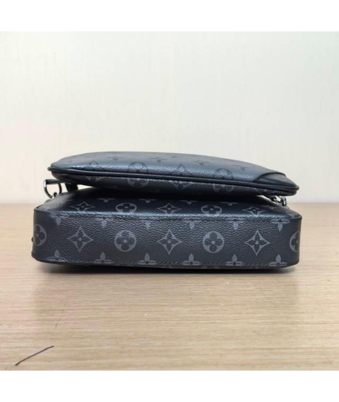 LOUIS VUITTON Черная сумка через плечо, фото 7