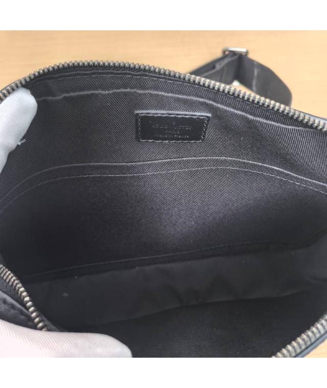 LOUIS VUITTON Черная сумка через плечо, фото 9