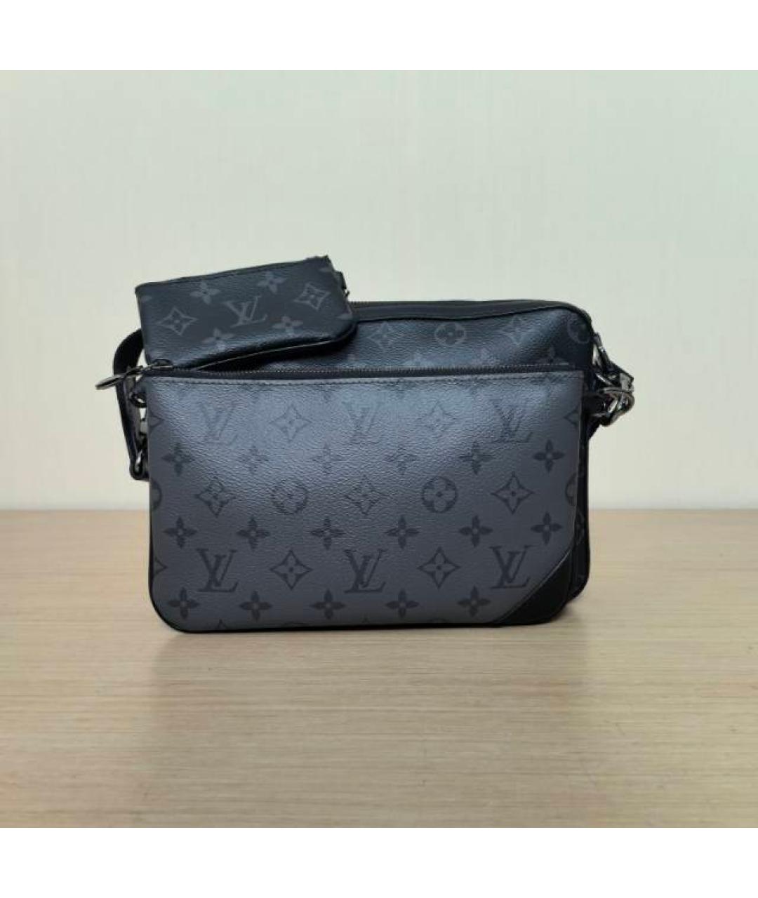 LOUIS VUITTON Черная сумка через плечо, фото 2