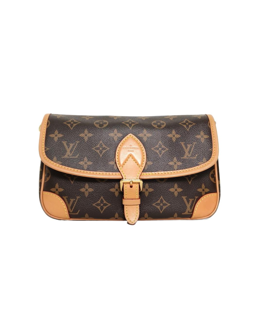 LOUIS VUITTON Коричневая сумка через плечо, фото 10