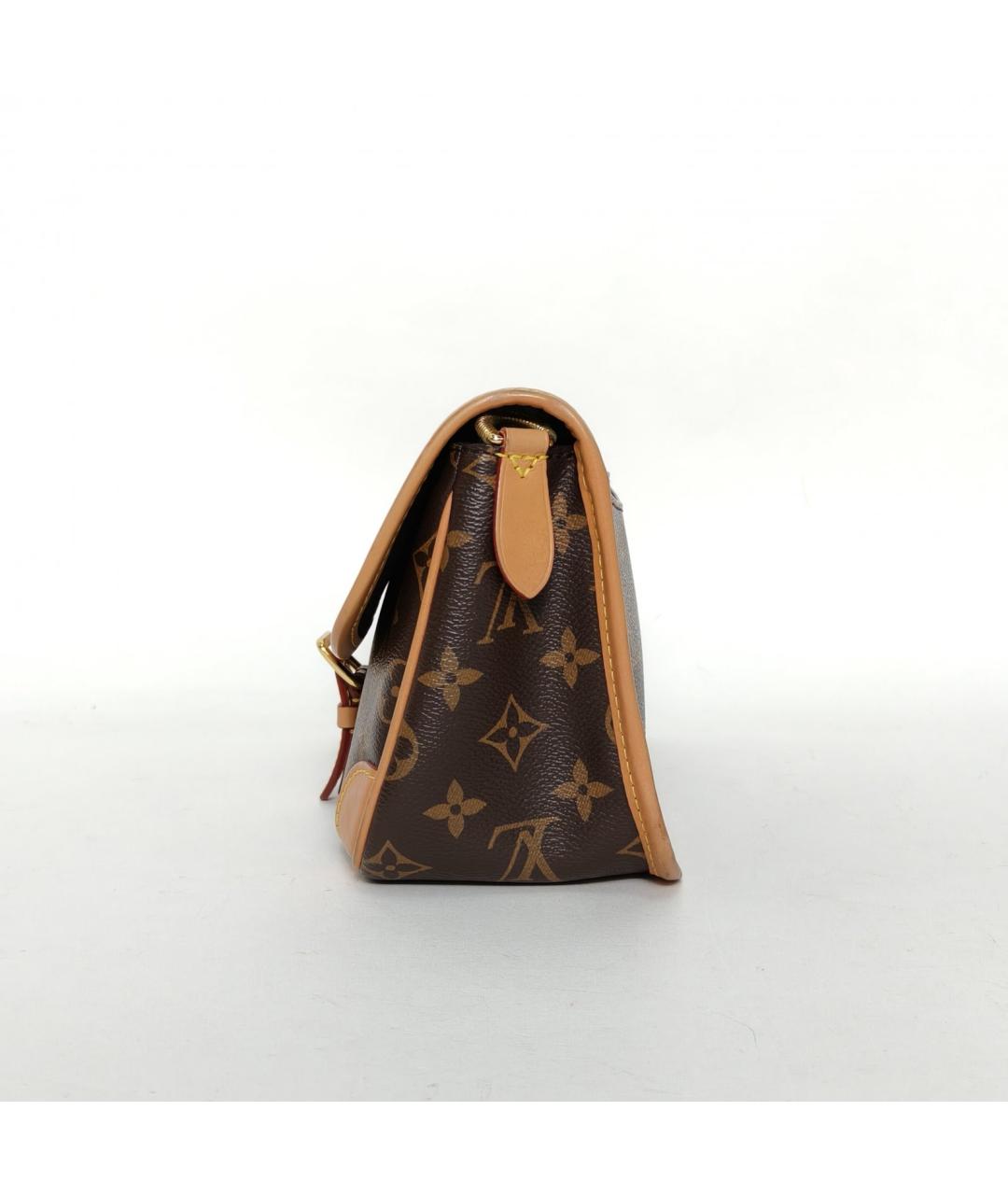 LOUIS VUITTON Коричневая сумка через плечо, фото 5