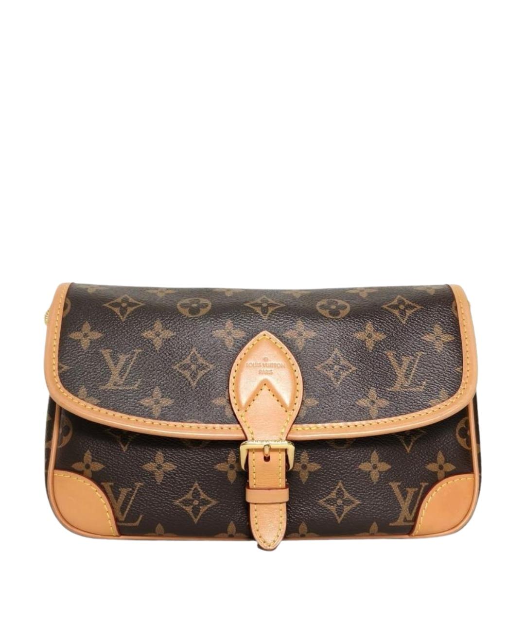 LOUIS VUITTON Коричневая сумка через плечо, фото 1