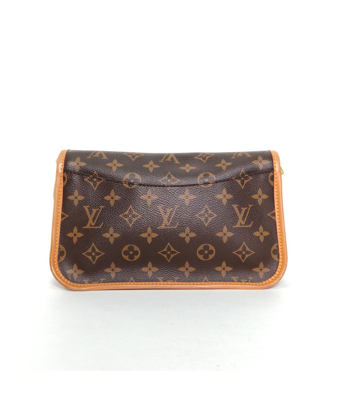 LOUIS VUITTON Коричневая сумка через плечо, фото 4