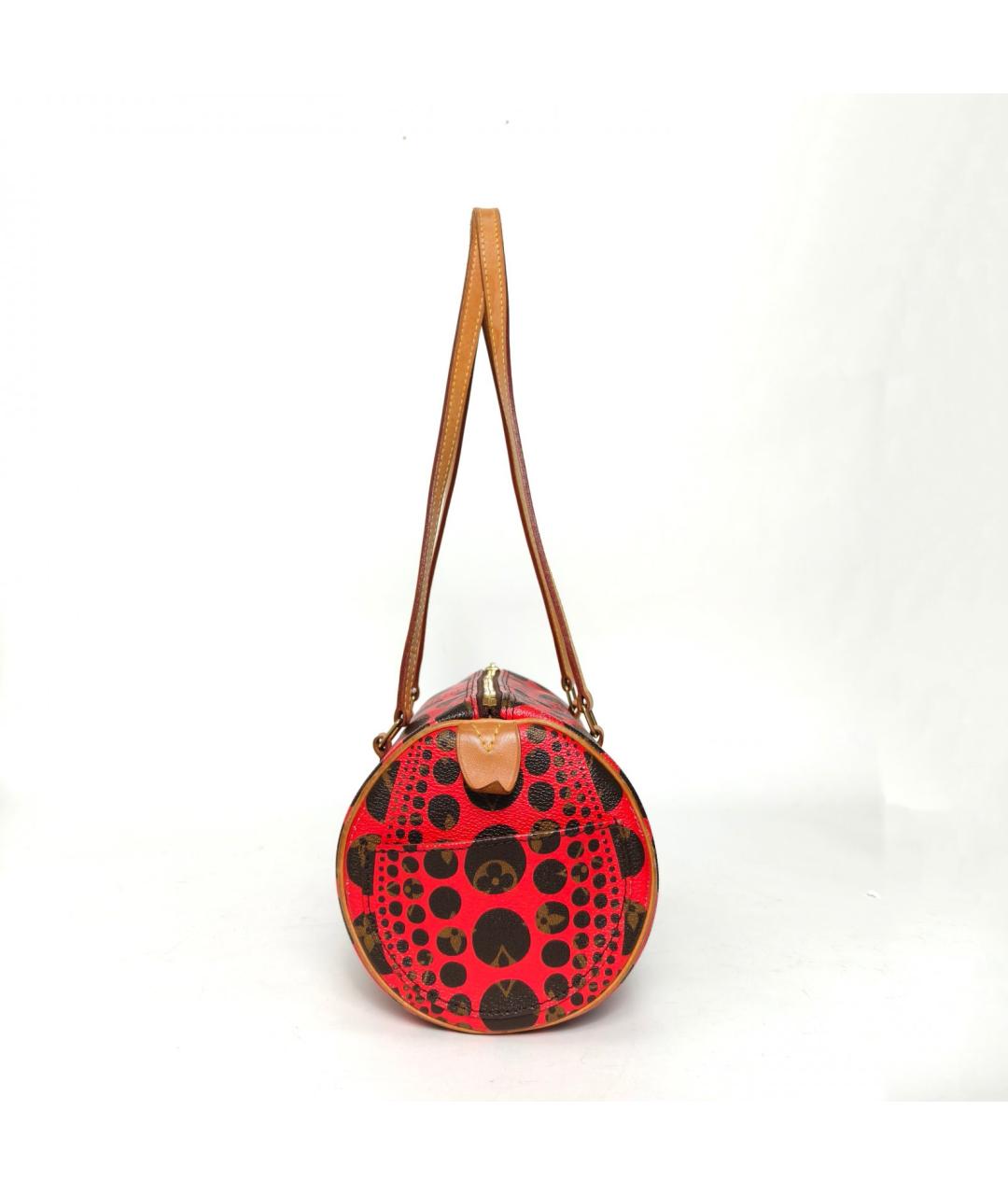 LOUIS VUITTON Красная сумка через плечо, фото 5