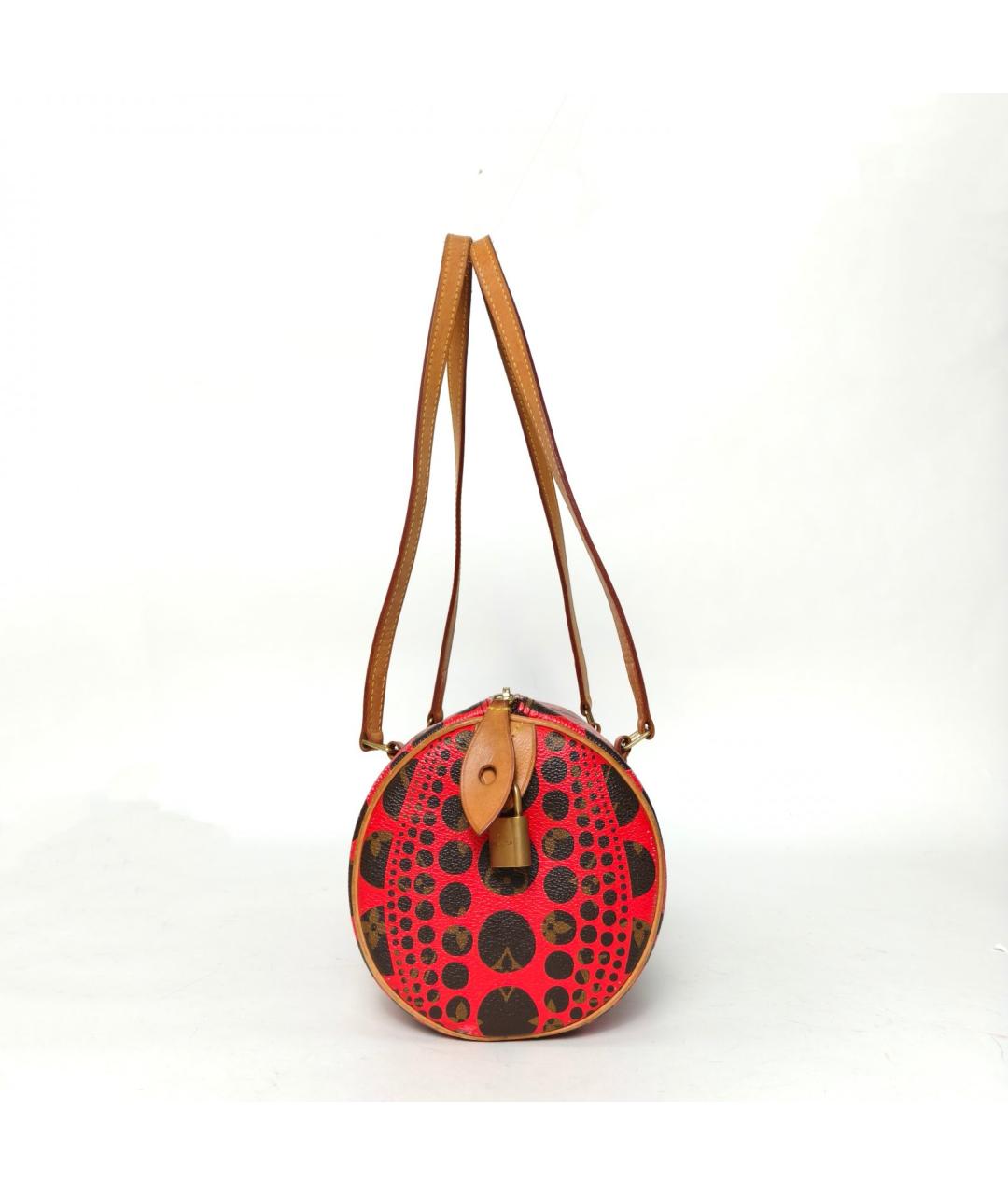 LOUIS VUITTON Красная сумка через плечо, фото 3