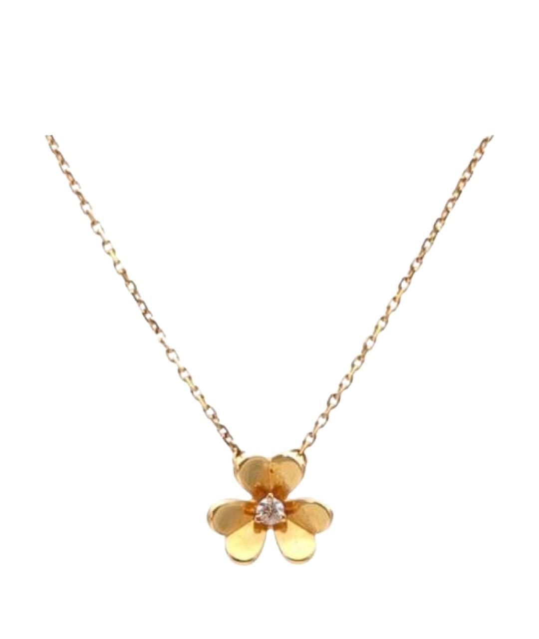 VAN CLEEF & ARPELS Золотое колье из желтого золота, фото 1