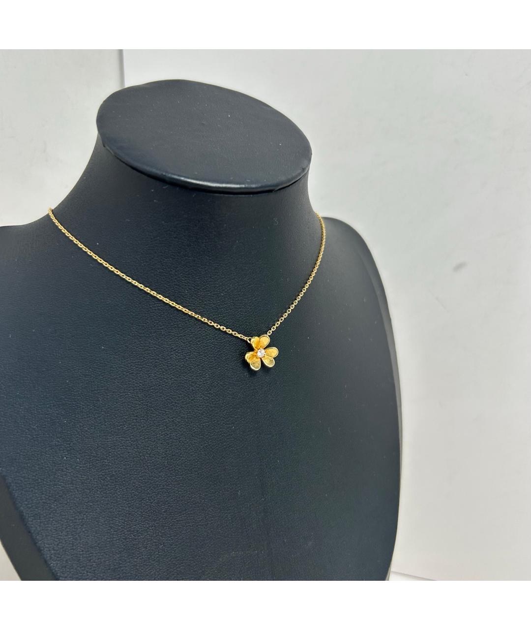 VAN CLEEF & ARPELS Золотое колье из желтого золота, фото 9