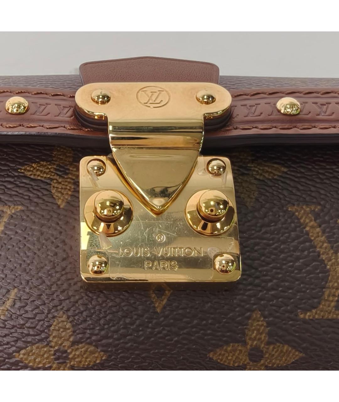 LOUIS VUITTON Коричневая сумка через плечо, фото 7
