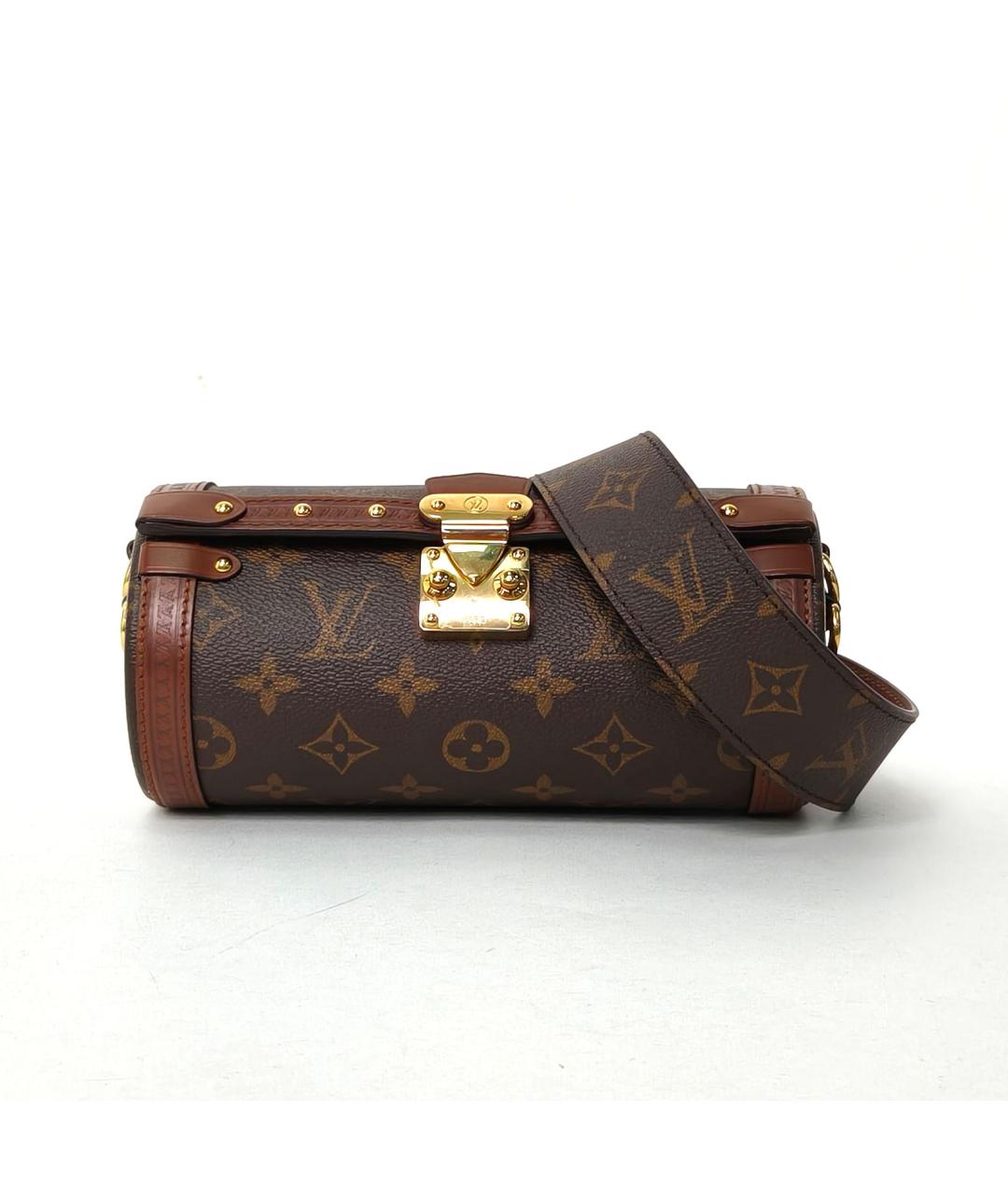 LOUIS VUITTON Коричневая сумка через плечо, фото 2