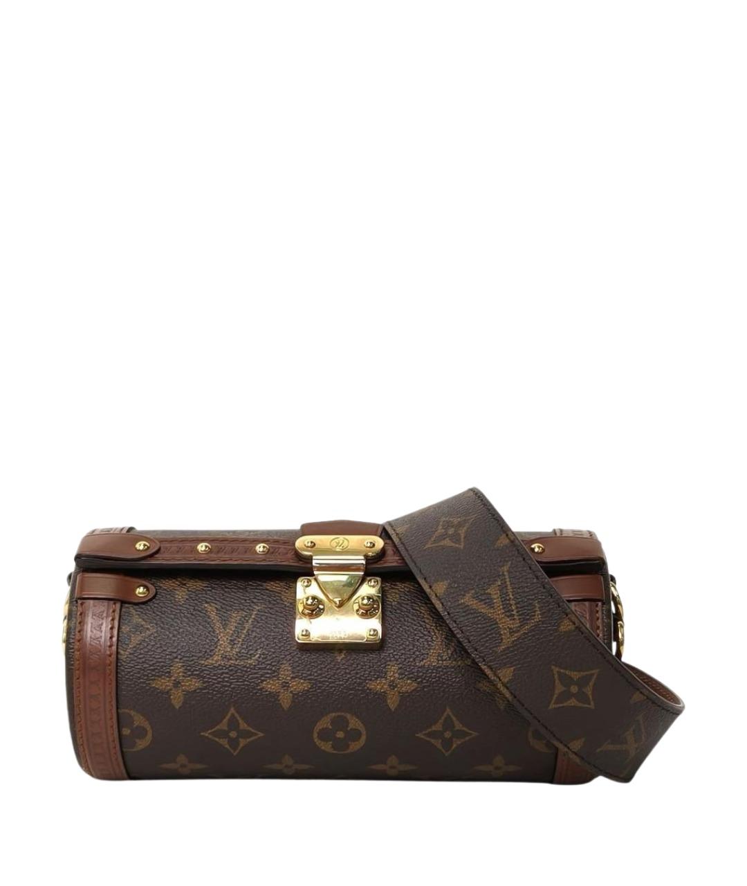 LOUIS VUITTON Коричневая сумка через плечо, фото 1