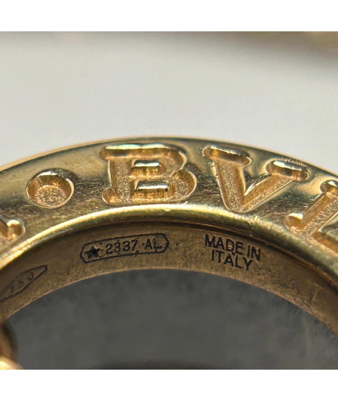 BVLGARI Черная подвеска из розового золота, фото 9