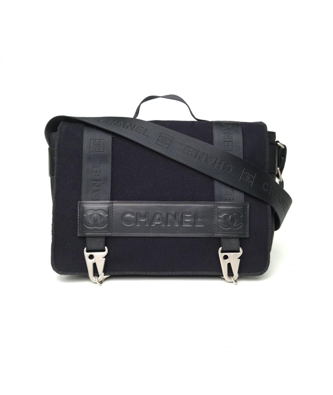 CHANEL Черная сумка через плечо, фото 2