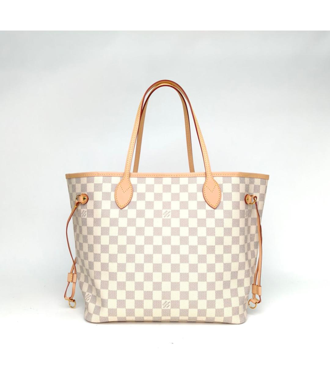 LOUIS VUITTON Белая сумка тоут, фото 4