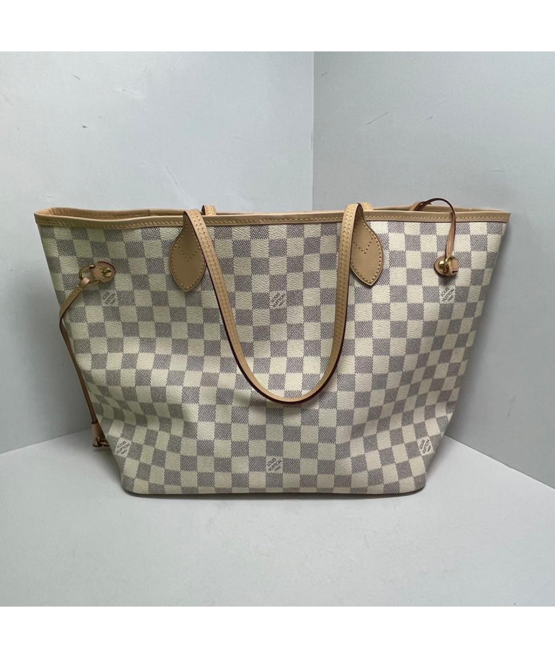 LOUIS VUITTON Белая сумка тоут, фото 9