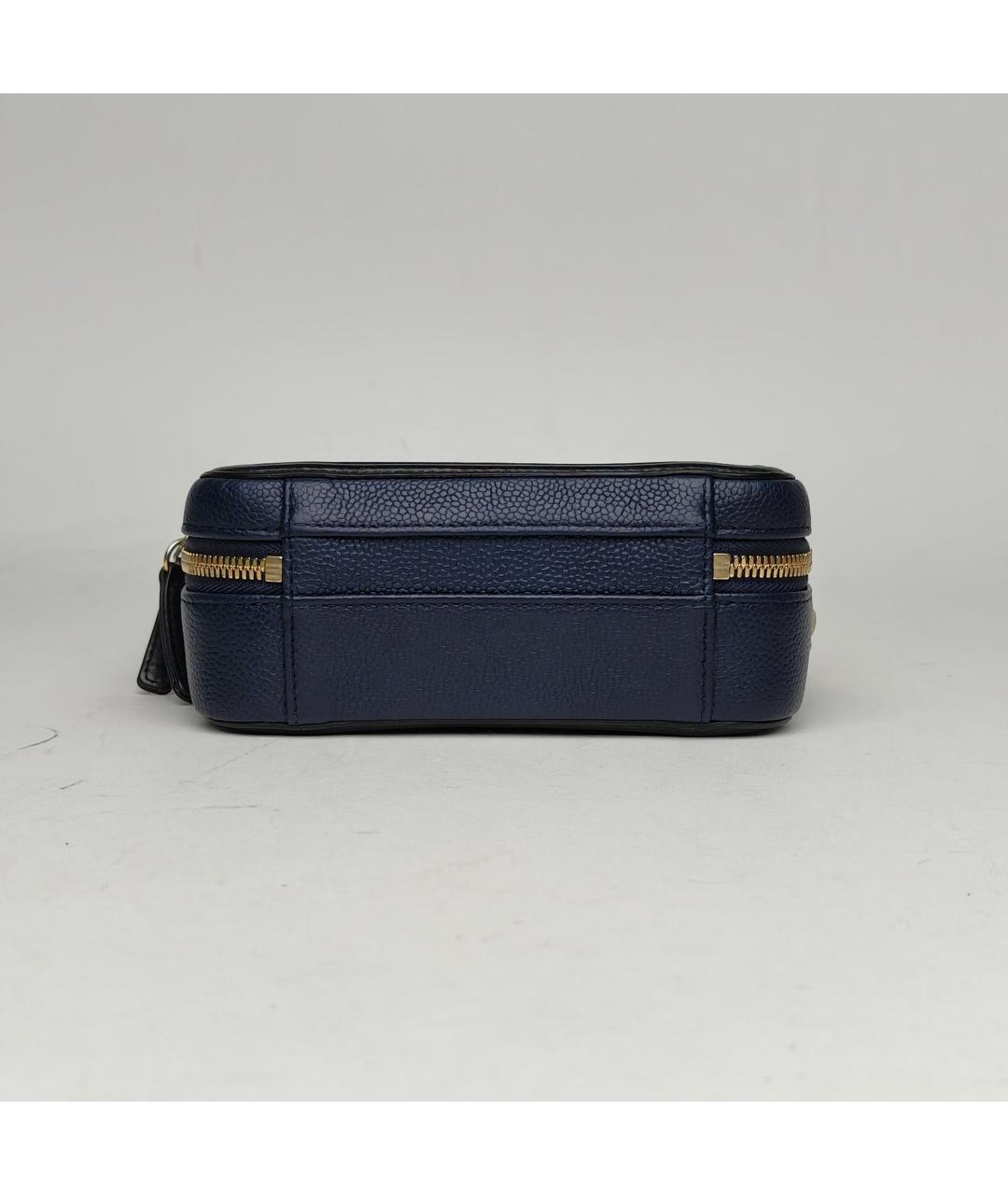 CHANEL Темно-синяя сумка через плечо, фото 5