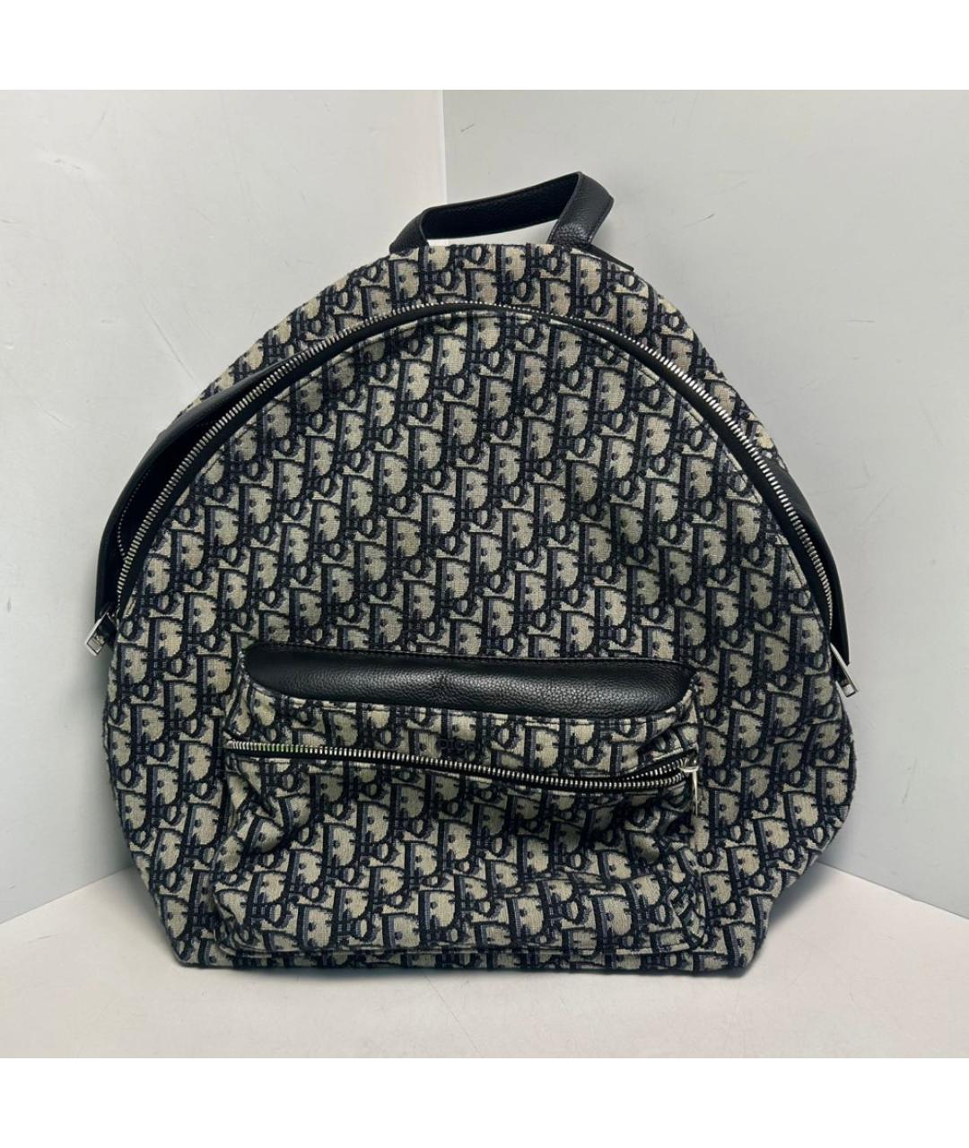 CHRISTIAN DIOR Темно-синяя сумка через плечо, фото 8