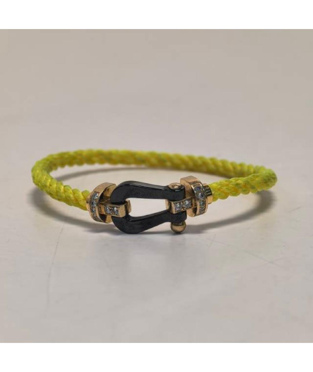 FRED Желтый браслет из розового золота, фото 6