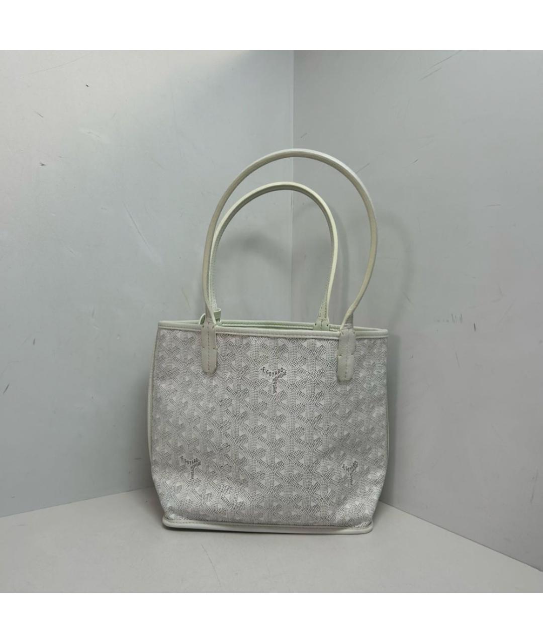 GOYARD Белая сумка через плечо, фото 8