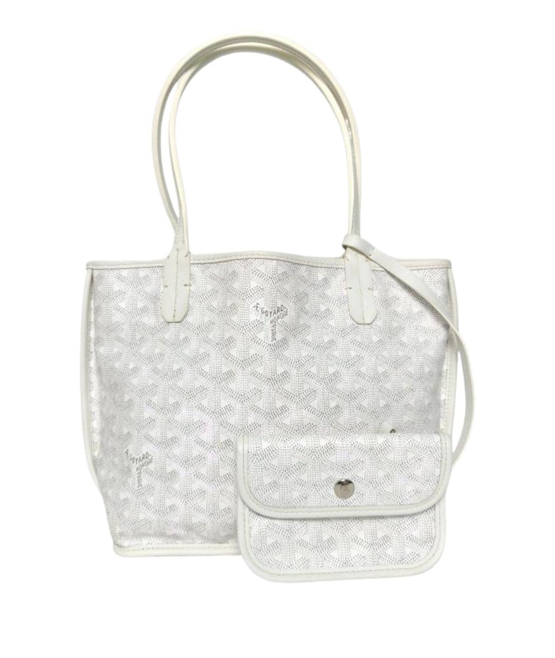 GOYARD Белая сумка через плечо, фото 1