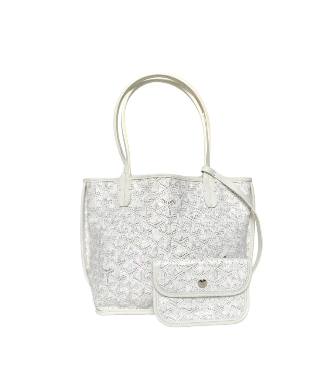 GOYARD Белая сумка через плечо, фото 10