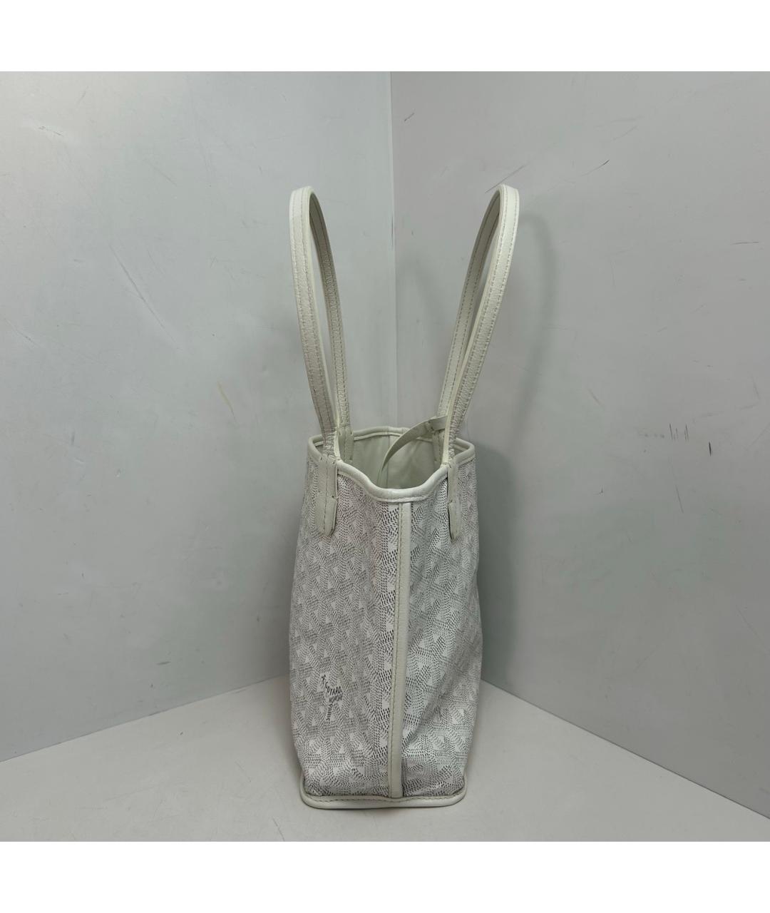 GOYARD Белая сумка через плечо, фото 9