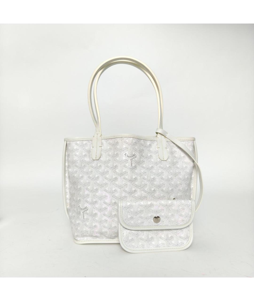 GOYARD Белая сумка через плечо, фото 2