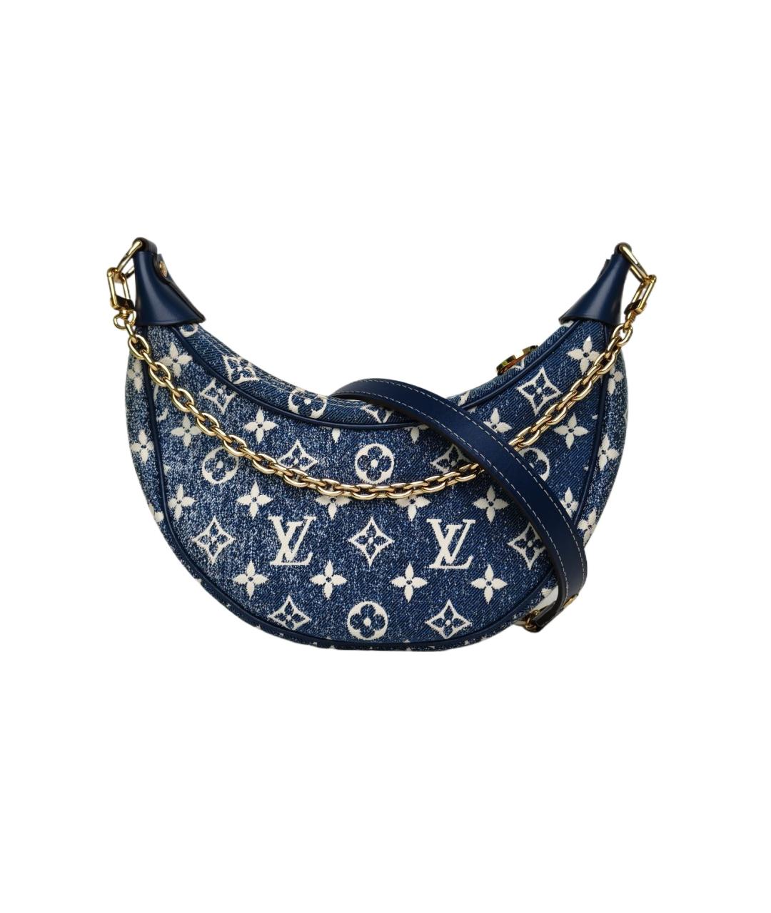 LOUIS VUITTON Темно-синяя сумка через плечо, фото 1