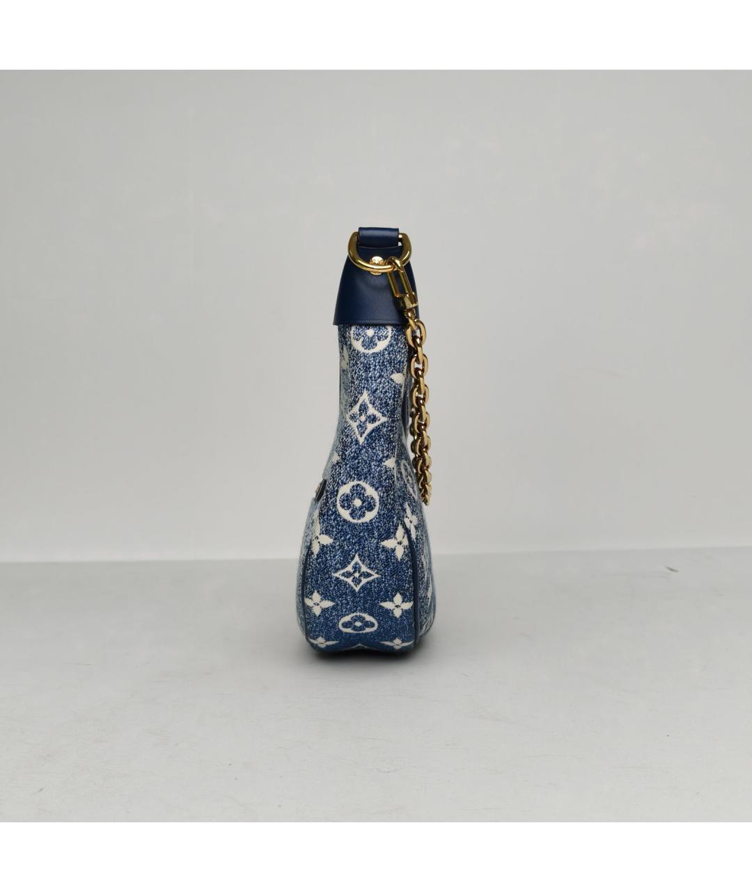 LOUIS VUITTON Темно-синяя сумка через плечо, фото 5