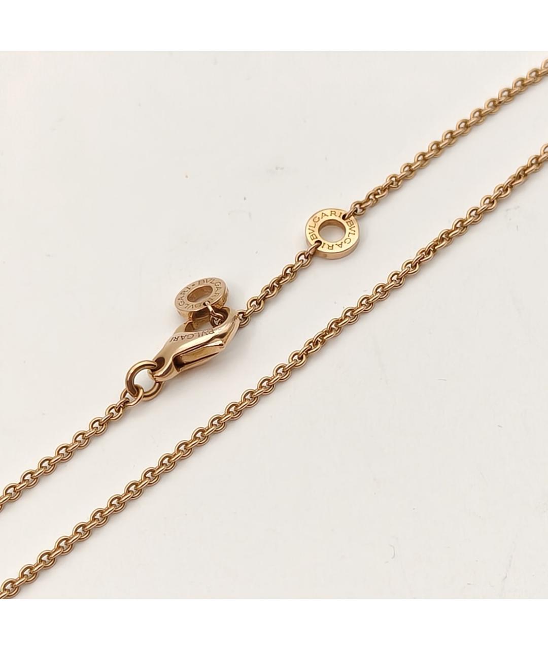 BVLGARI Золотая подвеска из розового золота, фото 6