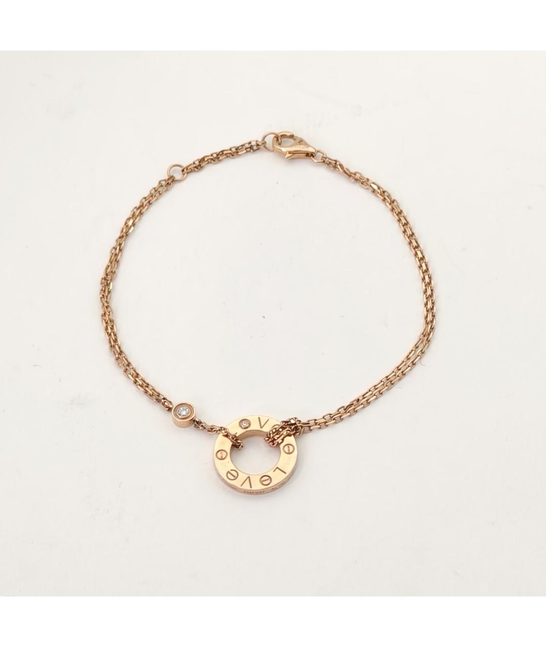 CARTIER Золотой браслет из розового золота, фото 3
