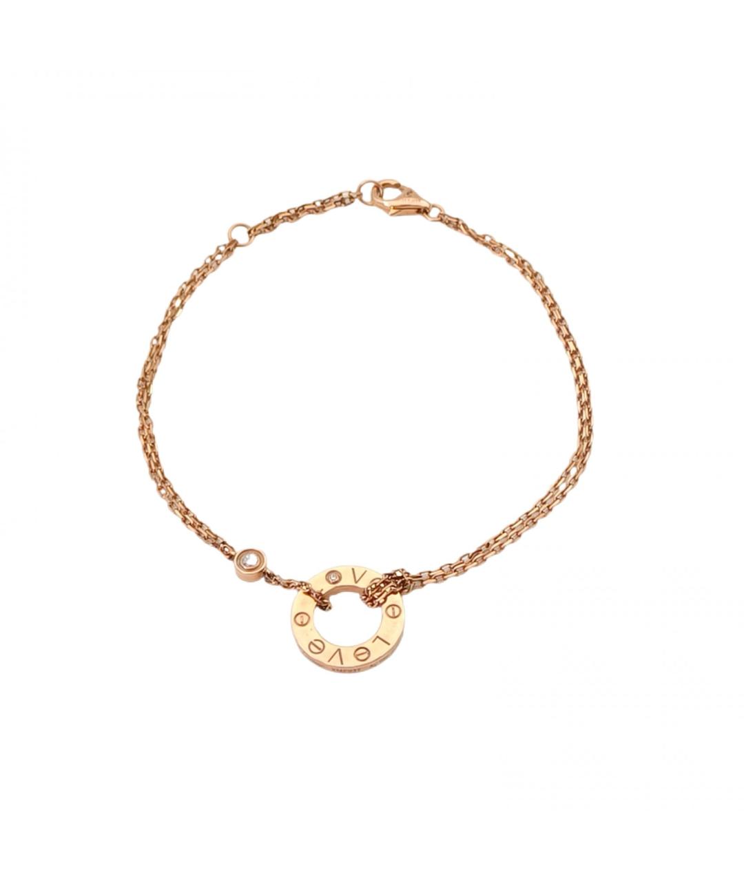 CARTIER Золотой браслет из розового золота, фото 2