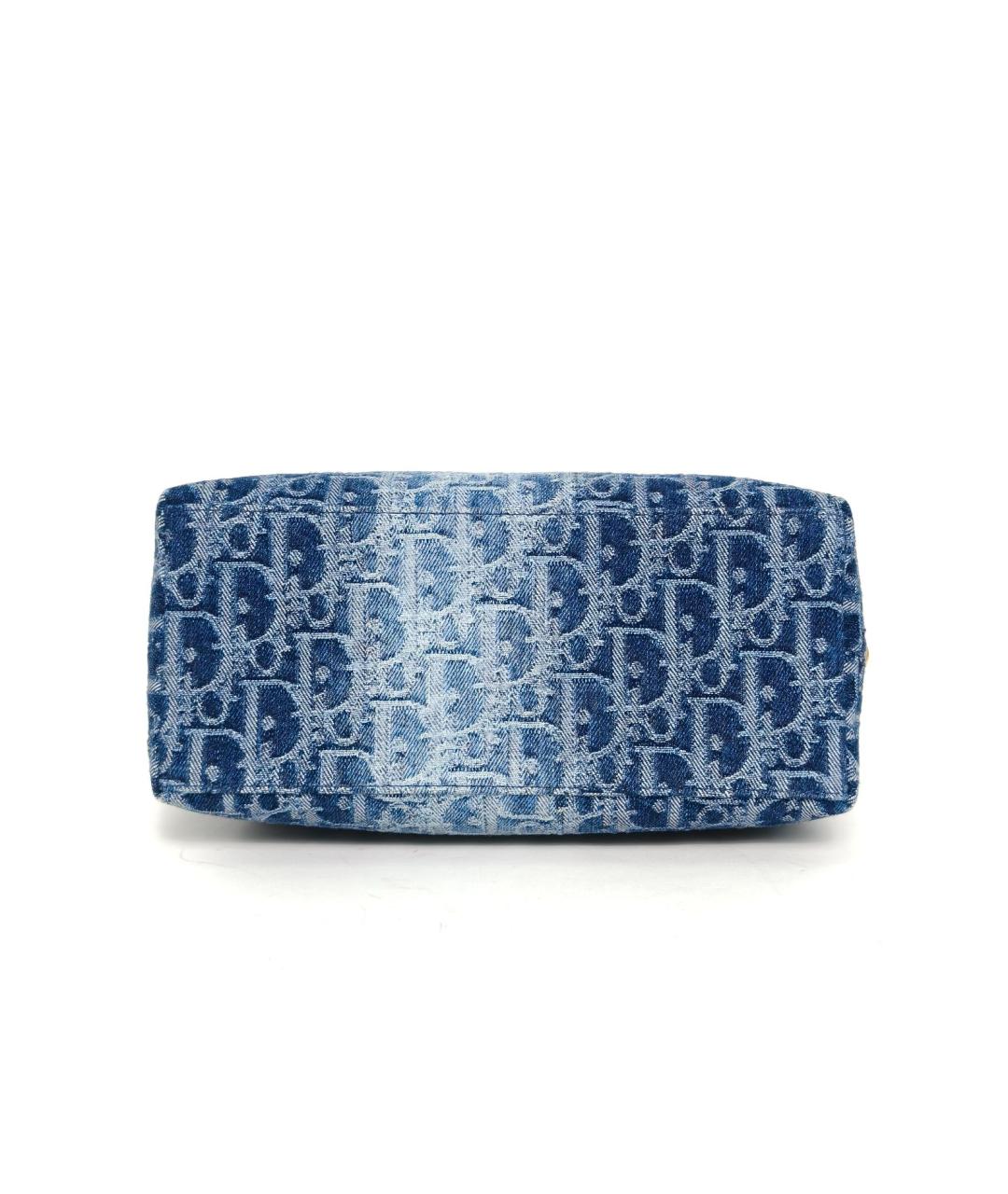 CHRISTIAN DIOR Синяя сумка через плечо, фото 6