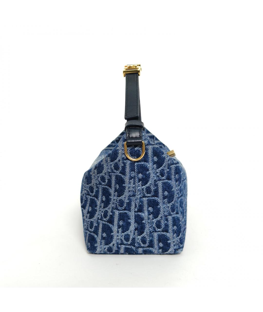 CHRISTIAN DIOR Синяя сумка через плечо, фото 5