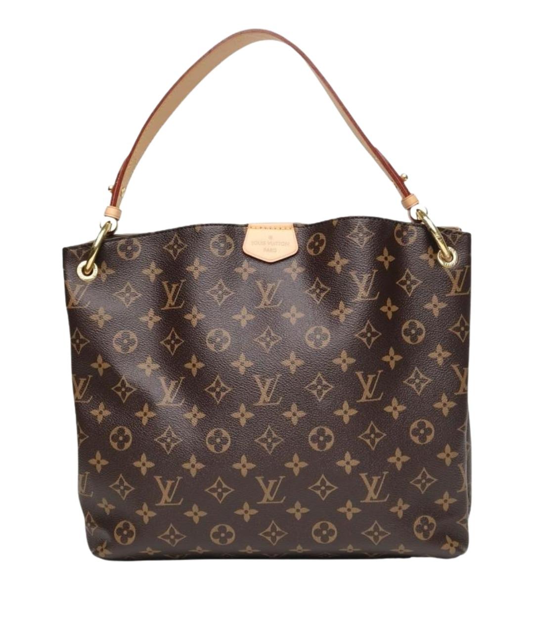 LOUIS VUITTON Коричневая сумка через плечо, фото 1