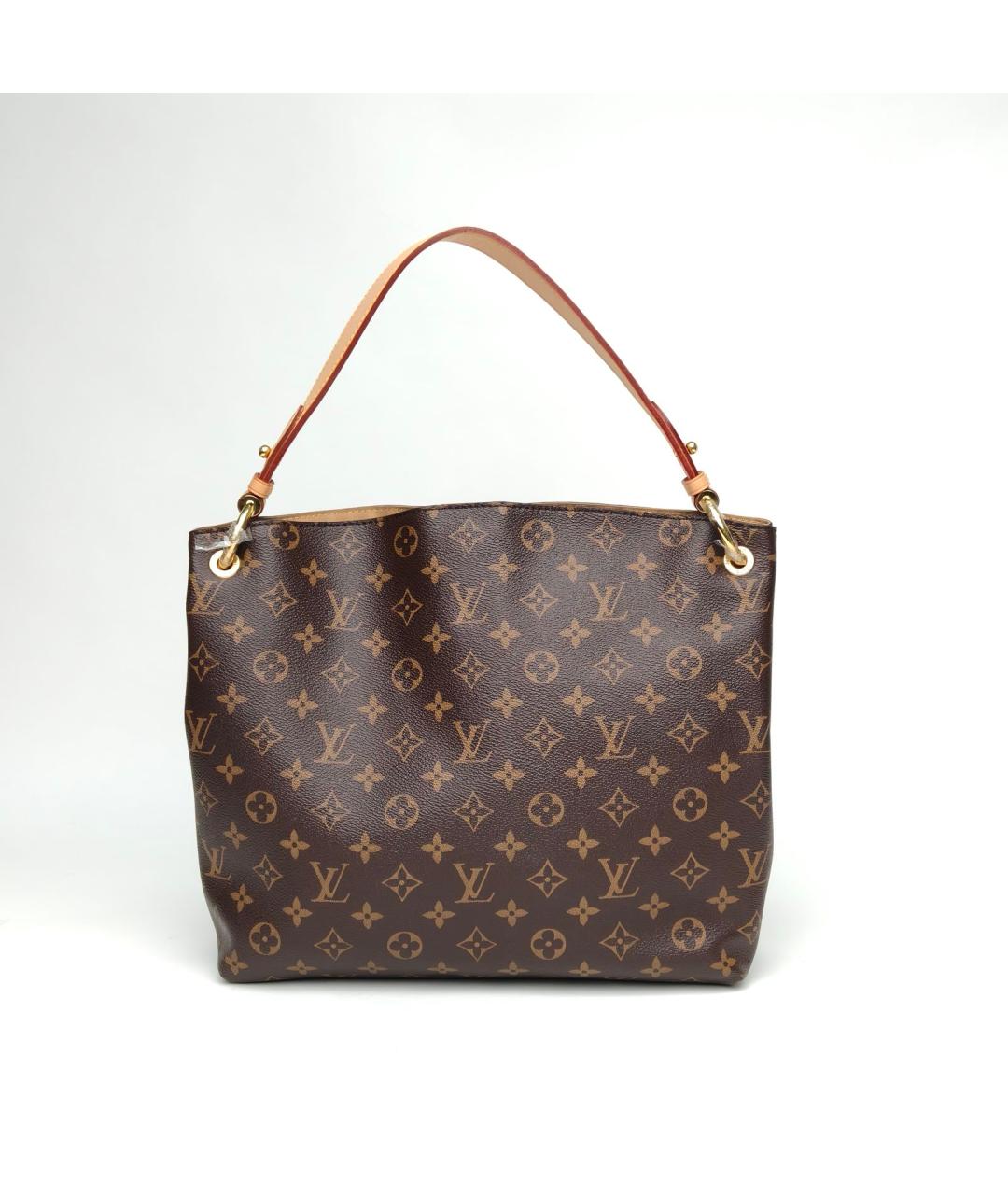 LOUIS VUITTON Коричневая сумка через плечо, фото 4