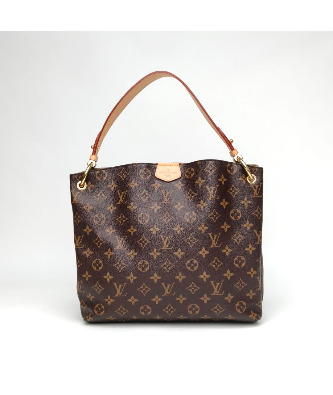 LOUIS VUITTON Коричневая сумка через плечо, фото 2