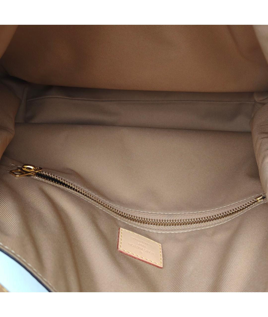 LOUIS VUITTON Коричневая сумка через плечо, фото 7