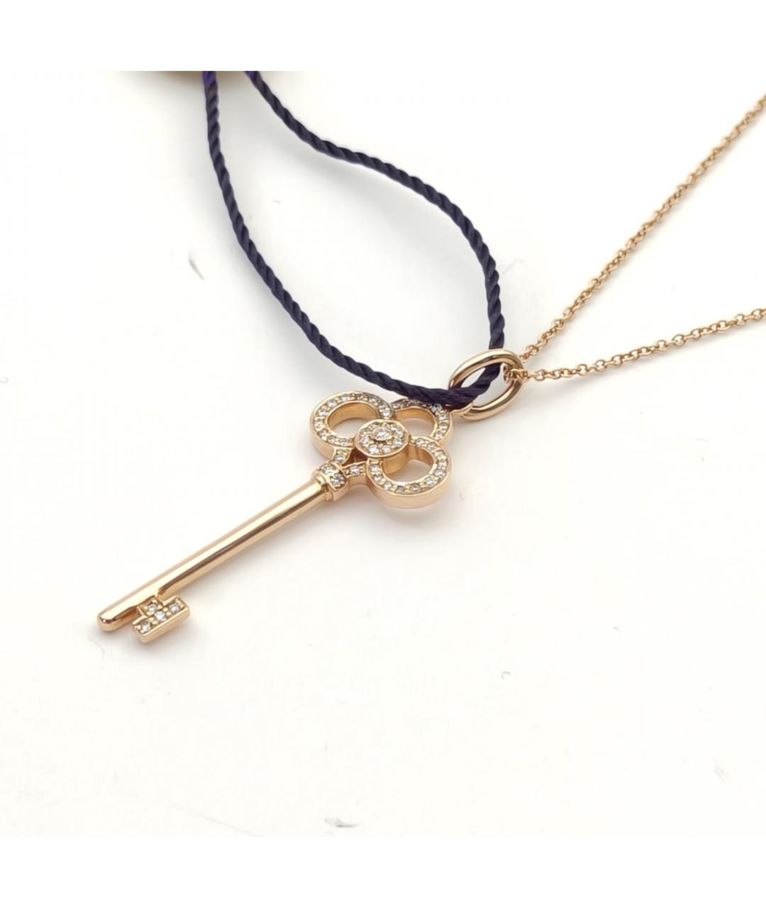 TIFFANY&CO Золотая подвеска из розового золота, фото 4