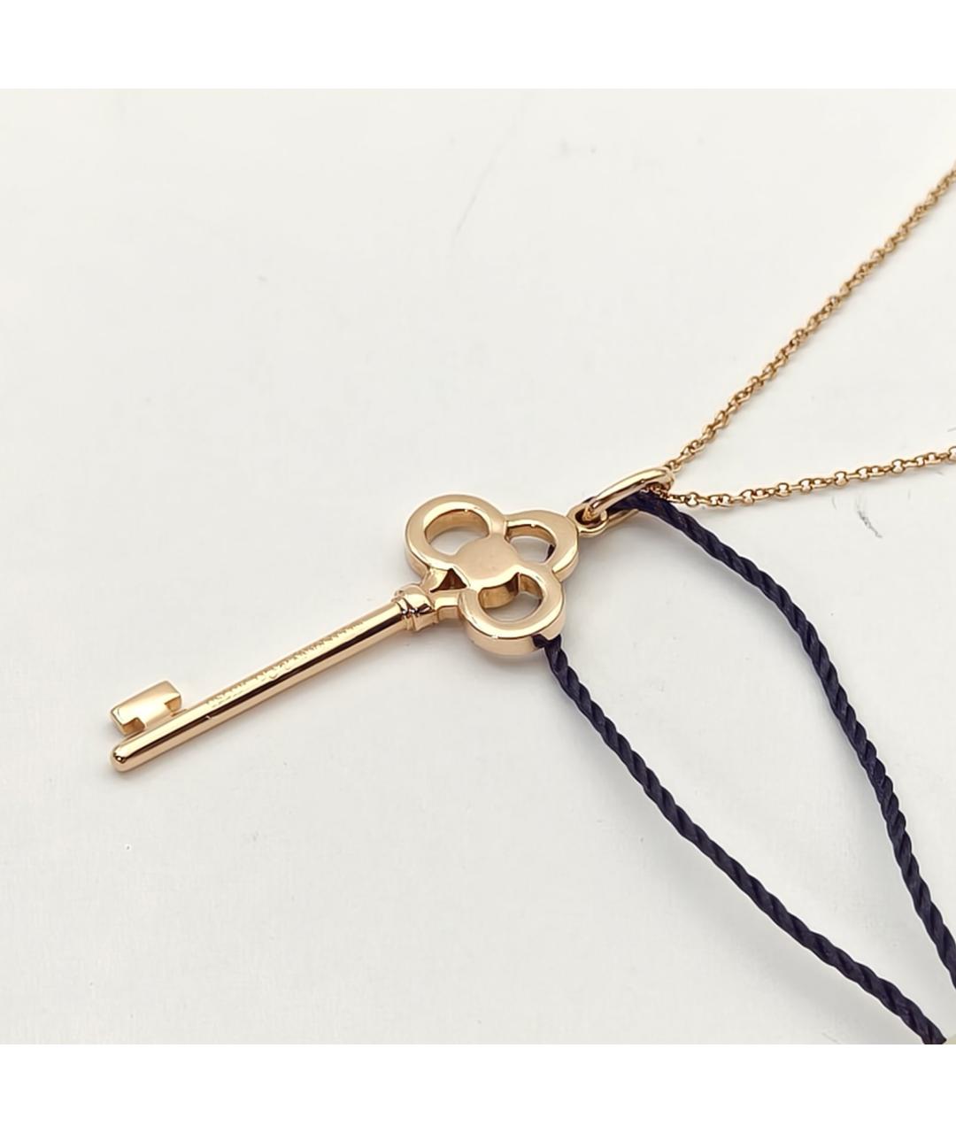 TIFFANY&CO Золотая подвеска из розового золота, фото 5