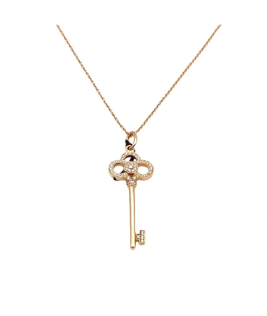 TIFFANY&CO Золотая подвеска из розового золота, фото 2