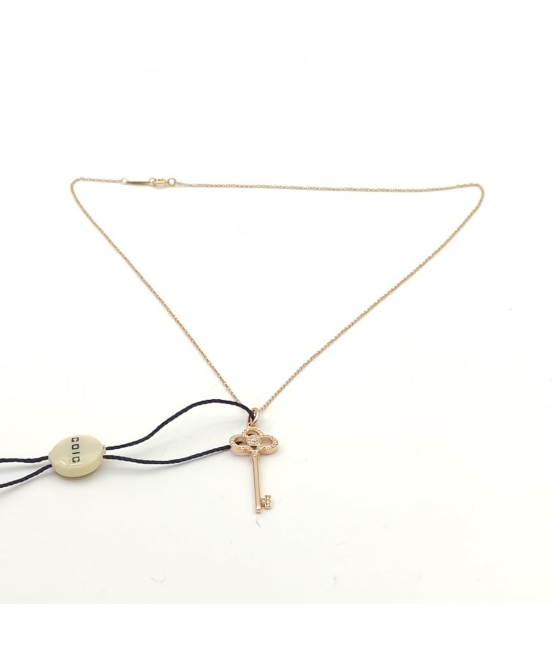 TIFFANY&CO Золотая подвеска из розового золота, фото 7