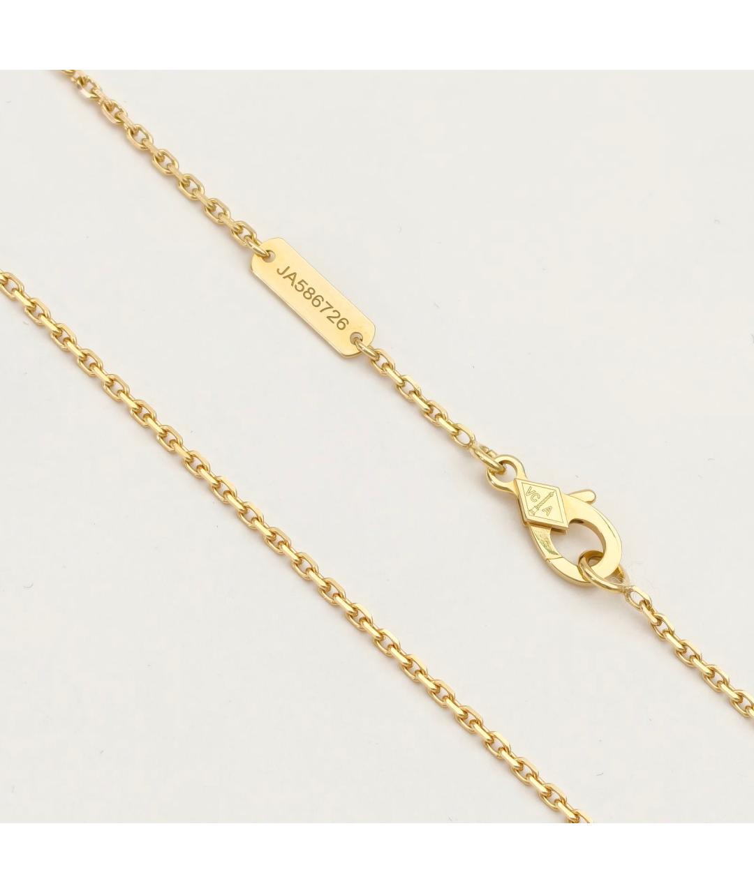 VAN CLEEF & ARPELS Черное колье из желтого золота, фото 5