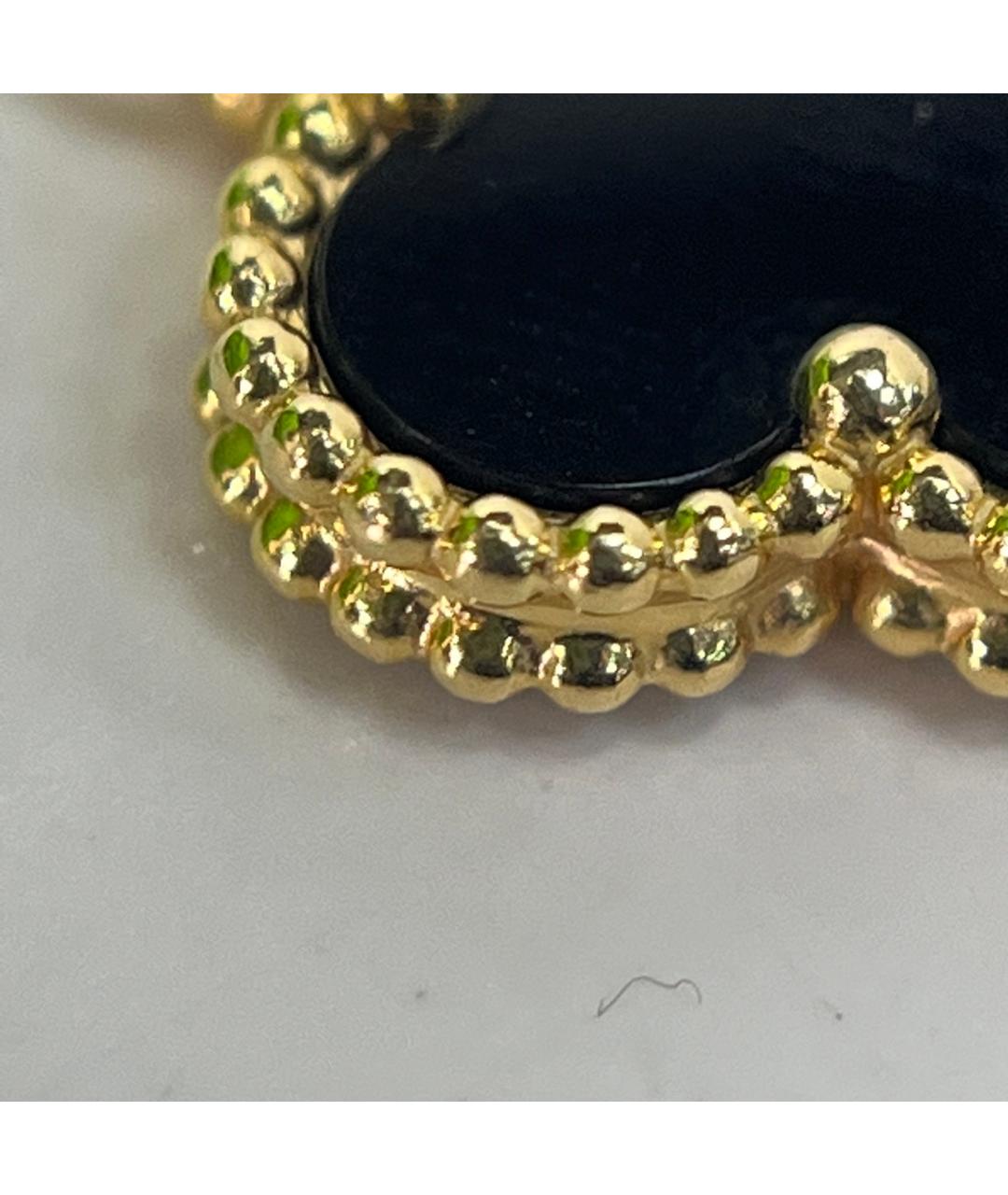 VAN CLEEF & ARPELS Черное колье из желтого золота, фото 8