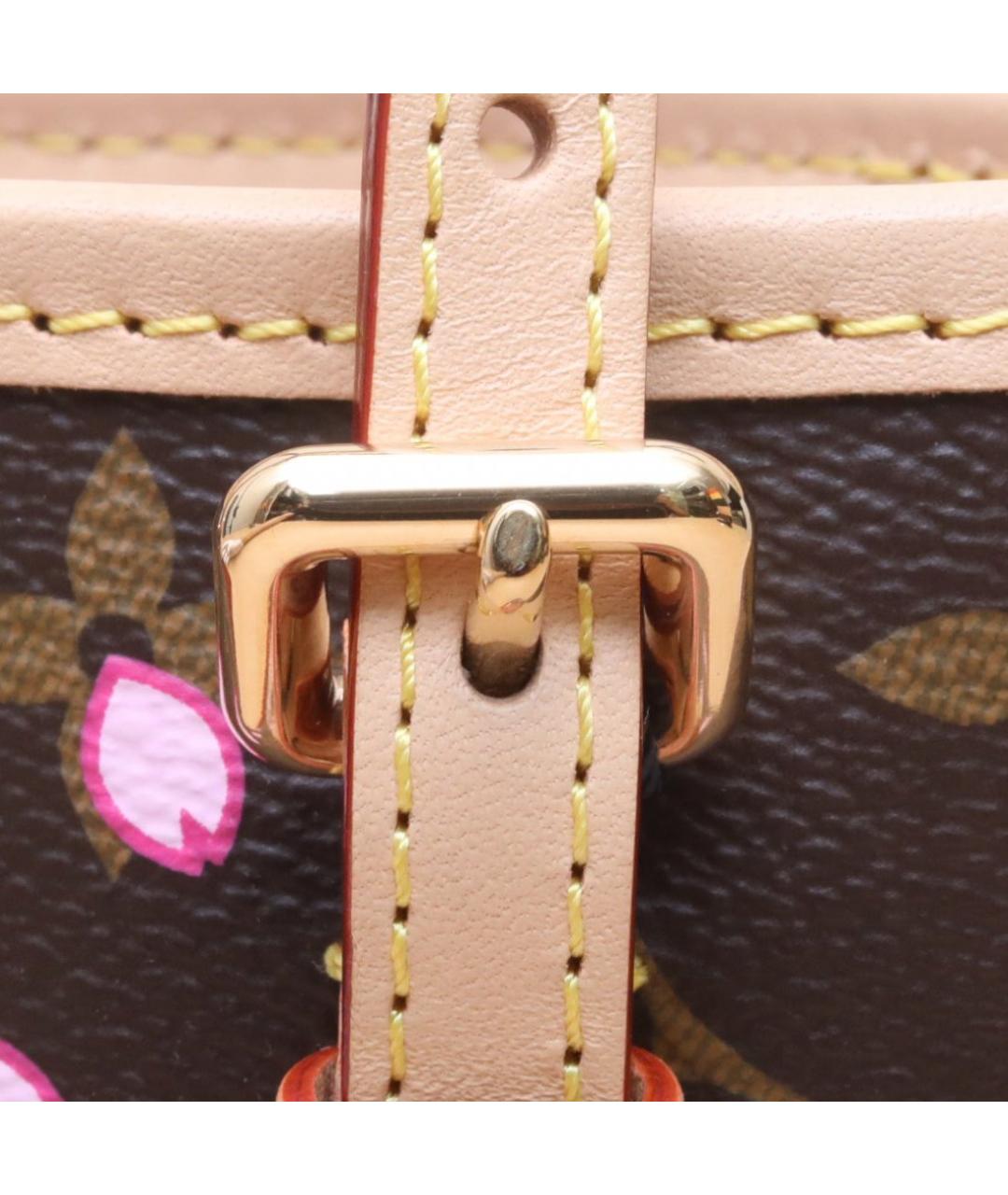 LOUIS VUITTON Коричневая сумка с короткими ручками, фото 8