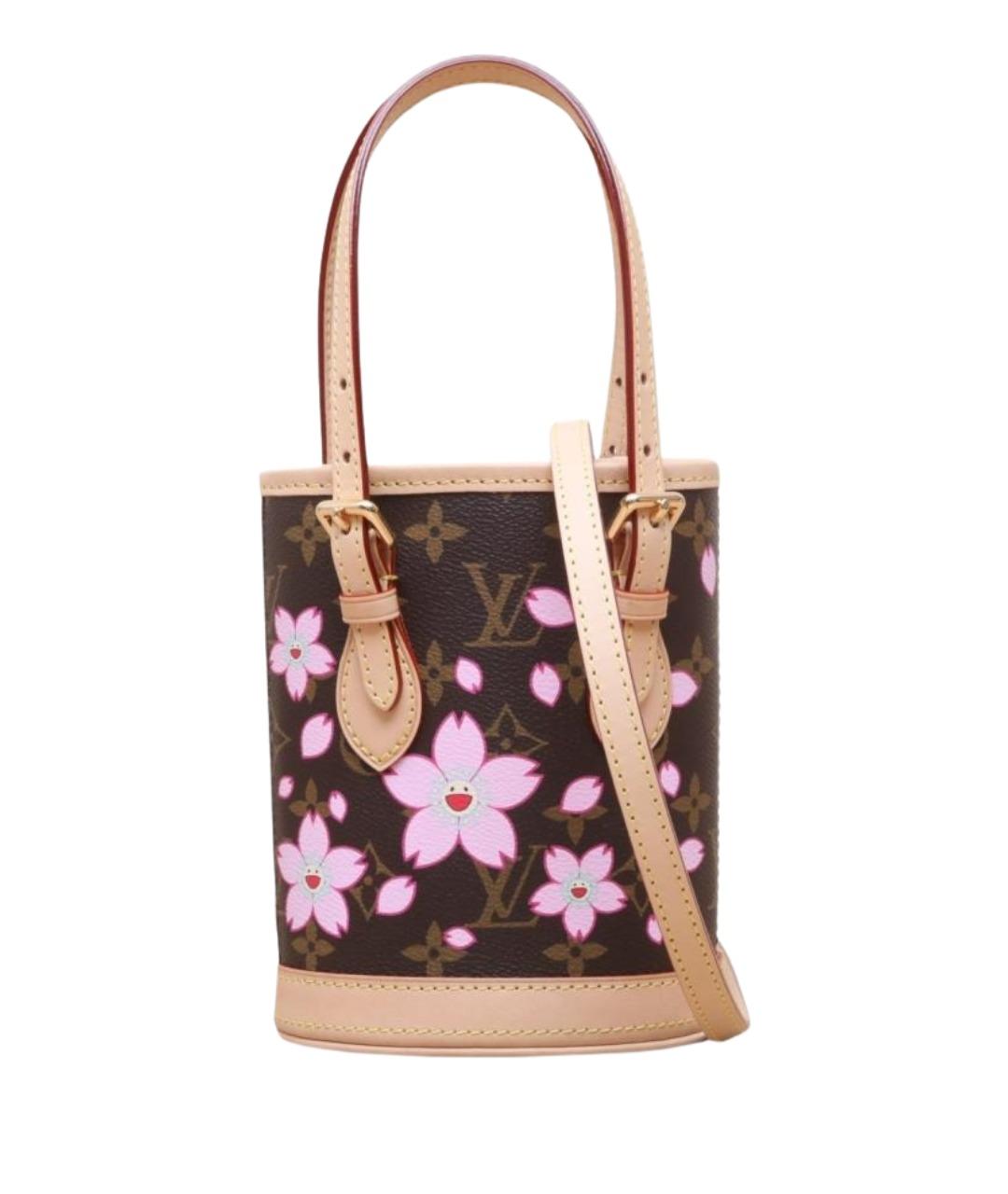 LOUIS VUITTON Коричневая сумка с короткими ручками, фото 1