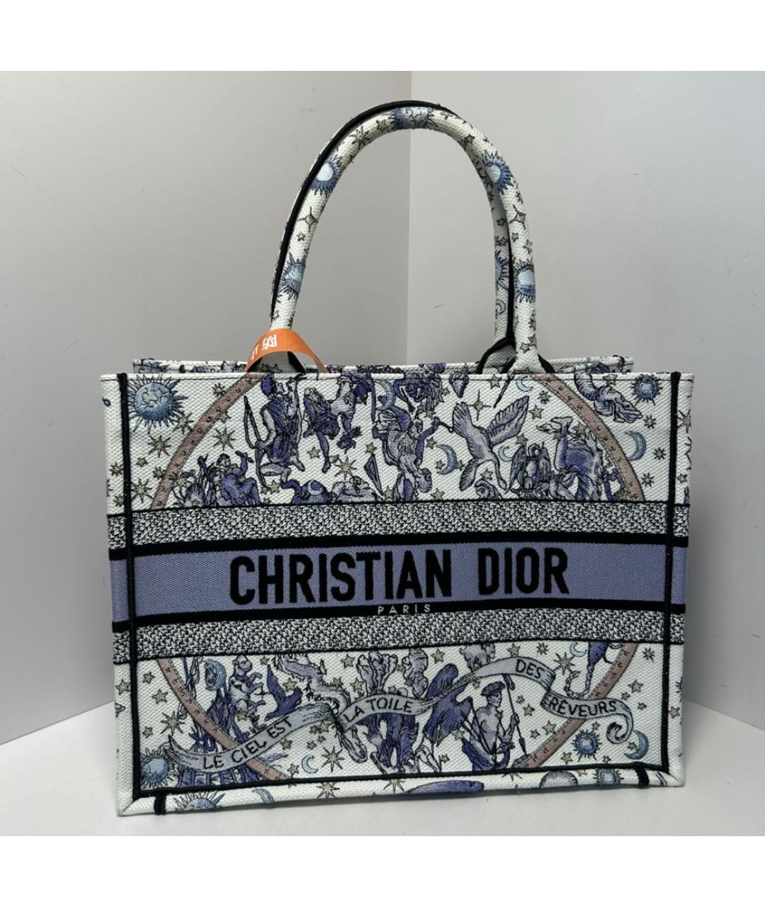 CHRISTIAN DIOR Белая сумка через плечо, фото 8