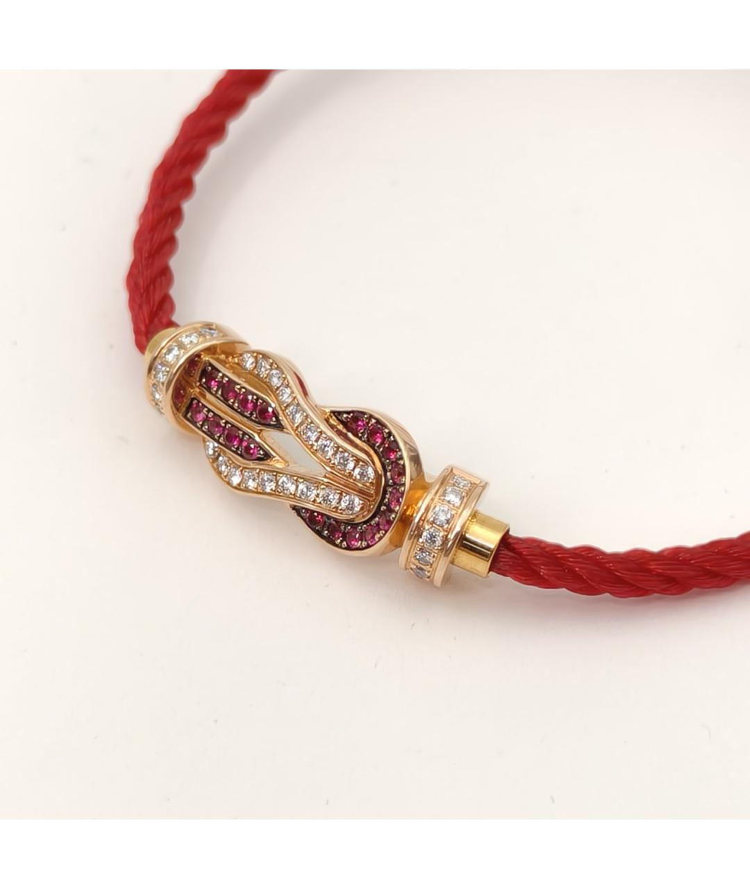 FRED Красный браслет из розового золота, фото 4