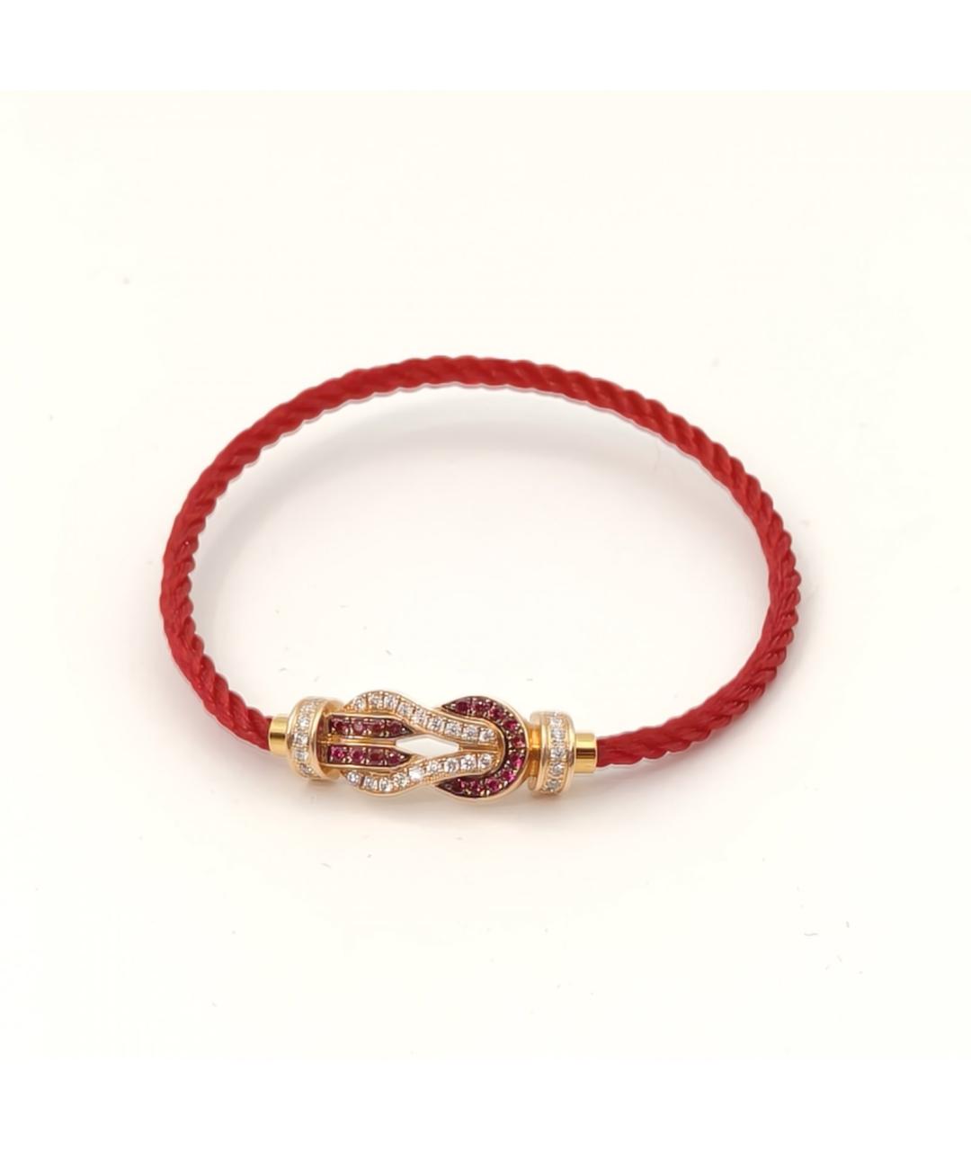 FRED Красный браслет из розового золота, фото 3