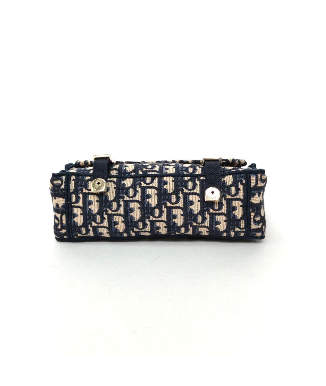 CHRISTIAN DIOR Темно-синяя сумка через плечо, фото 6